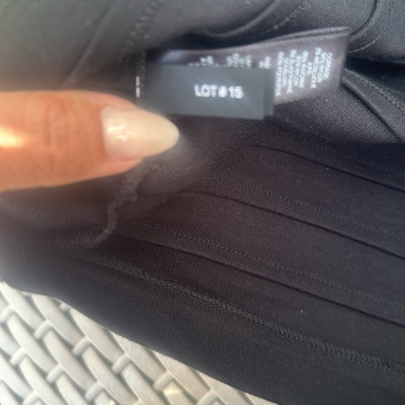 Elegant Black and Brown Women's Dress - Picture 4 of 7